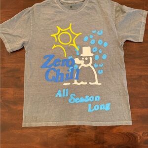 PacSun Gray 'Zero Chill' T-Shirt NWOT